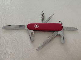 Victorinox Camper Taschenmesser rot mit Holzsäge gebrauchter