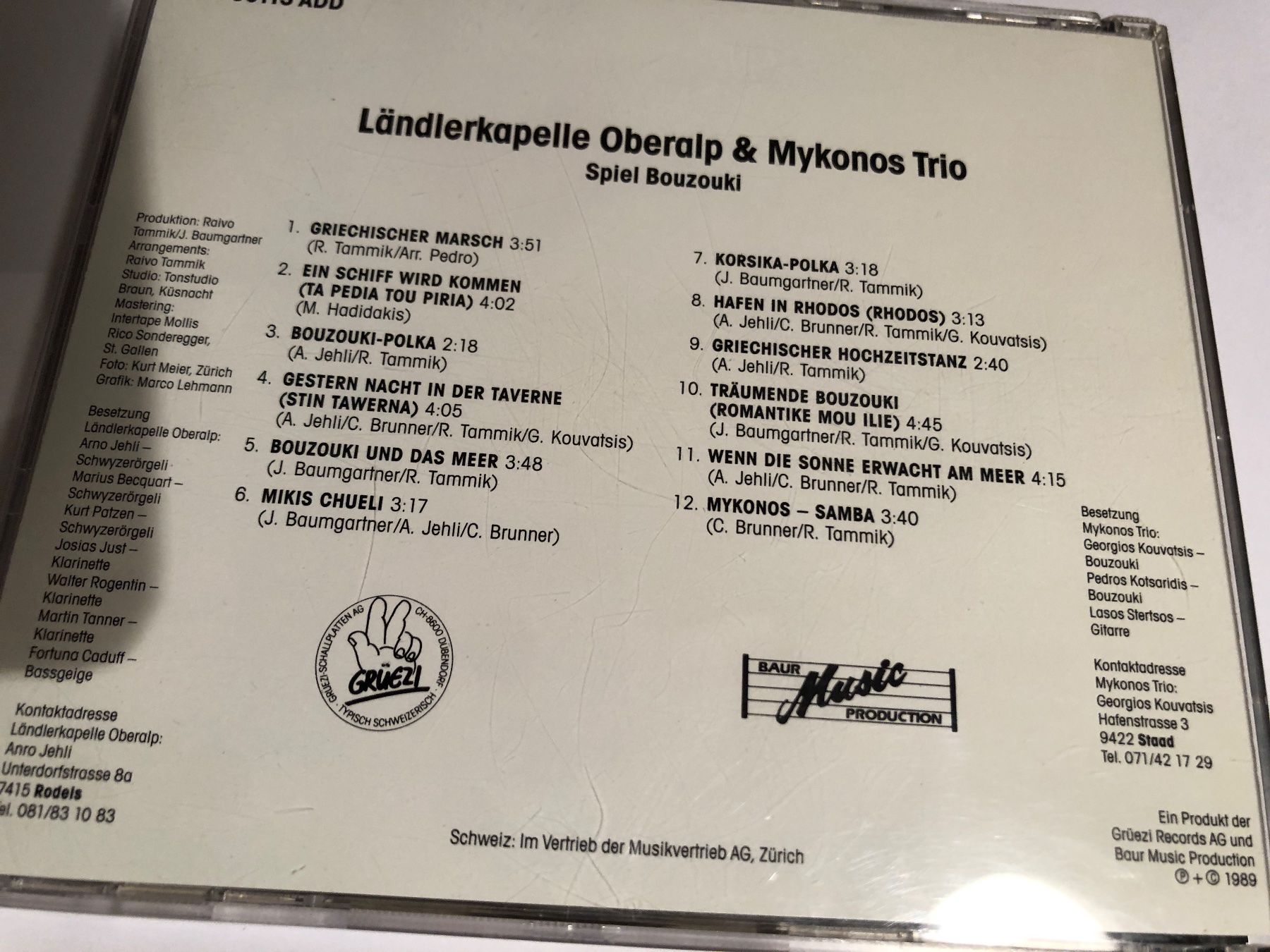 CD: Ländlerkapelle Oberalp – Usato da Arth venduto da Vrecam51 1