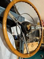 SELTENES HOLZ LENKRAD PORSCHE 356 CARRERA