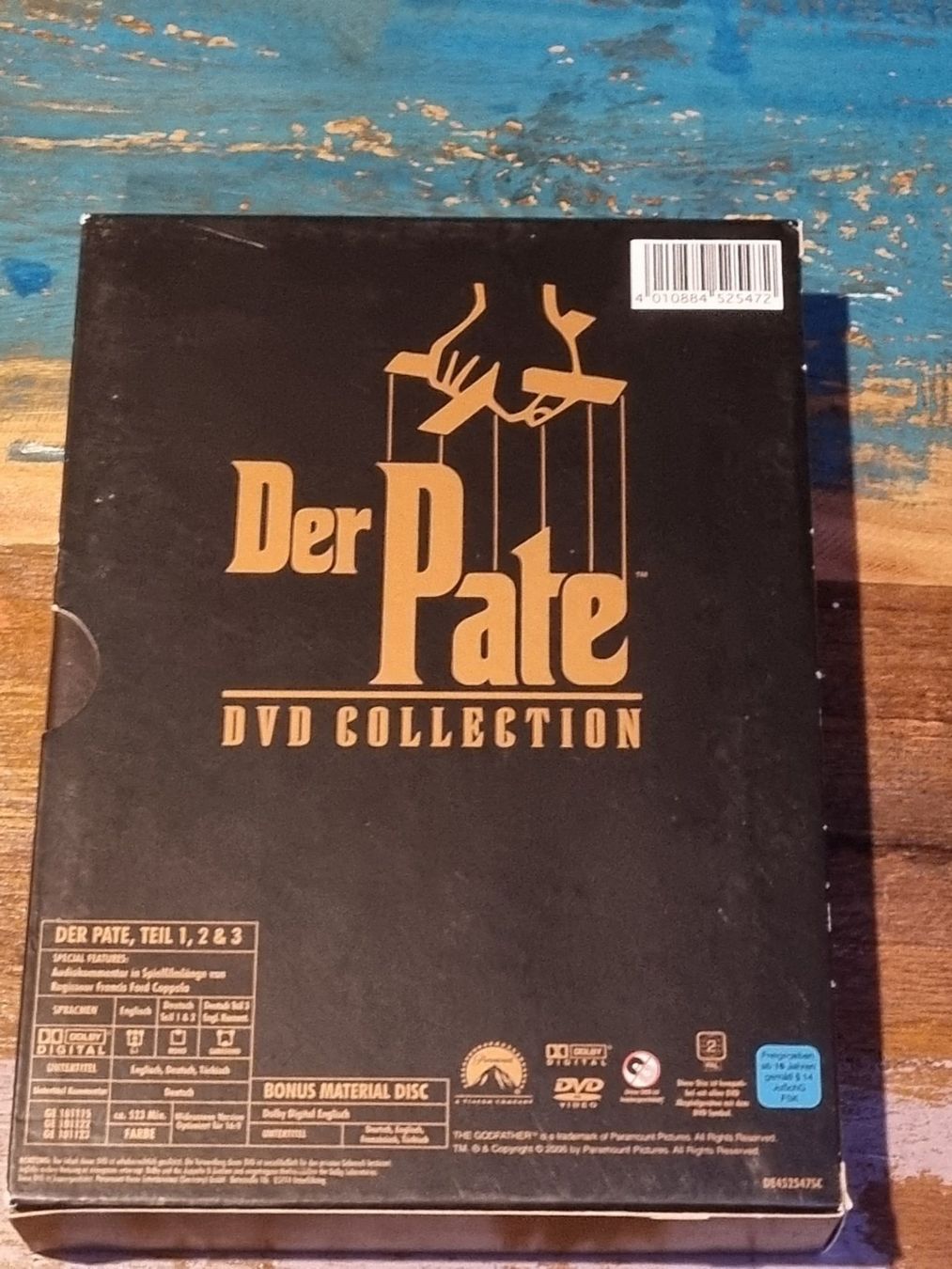 Alle DVDs: Der Pate - Trilogie Box inkl. Bonusmaterial, DVD Drama – Gebraucht aus Winterthur von Belzarek 1