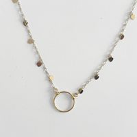 Collier Doré avec Coeurs