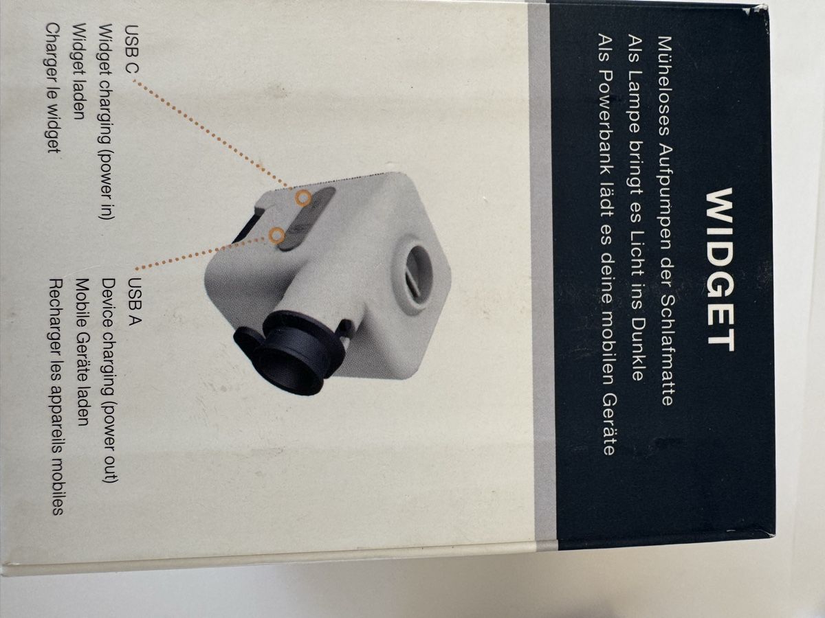 Exped Pompe & Parti di ricambio: Exped  Widget Pump – Usato da Breil/Brigels venduto da Rolideplazes 2