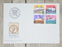 CL09 Enveloppe + Timbre Suisse 1976