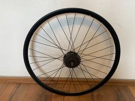 27.5 Zoll Fahrradfelgen Hinterrad inkl. Kassette 7-Gang NEU