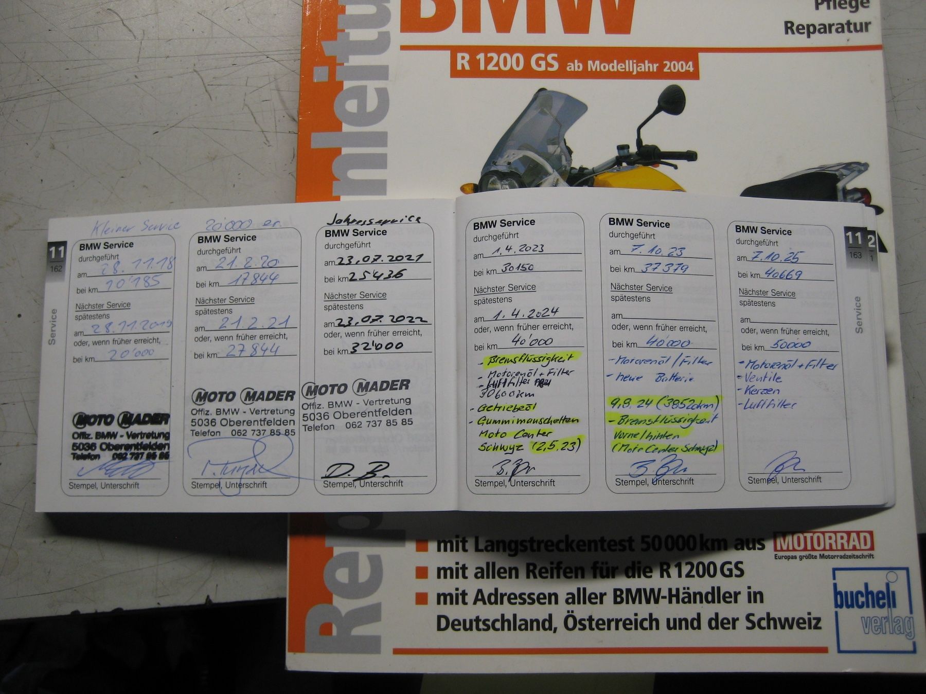 BMW Enduro: BMW 1200 GS, 45150km, Jg.2008 – Gebraucht aus Attinghausen von Highway5 9