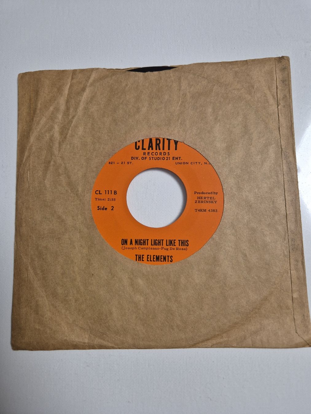 Vinyles: The Elements  - Lonely Town ... - Single 7  – D'occasion à Uster par newwave0