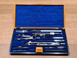Vintage Original ORION Precision Zirkel Geometrie Kasten
