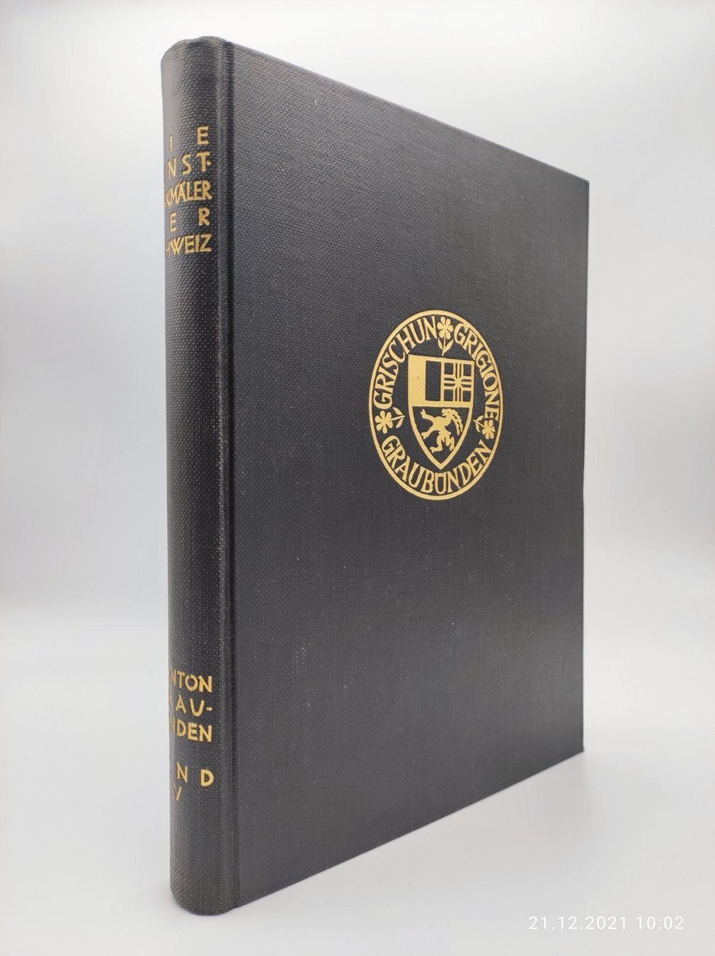 Libri: KUNSTDENKMÄLER GRAUBÜNDENS IV – Usato da Goldach venduto da Gaip