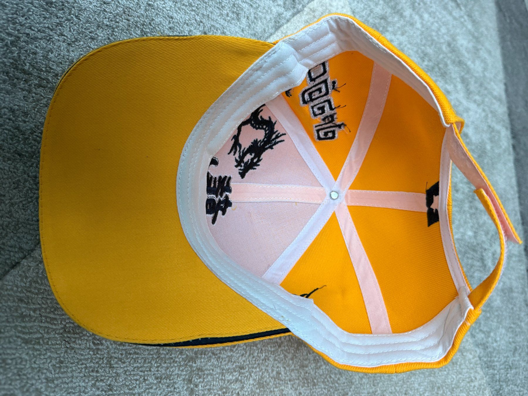 Copricapi, berretti & cappellini: Baseball Kappe Gelb, Logo "Dragon" mit Drachen, NEU – Nuovo e nell'imballaggio originale da Unterengstringen venduto da Tnovus 5