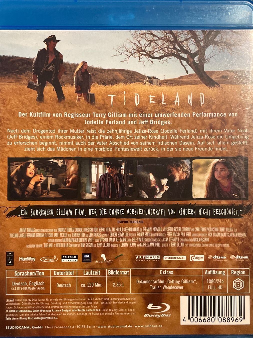 Tous les DVDs: Tideland (2005) – Neuf (Voir description) à Waldenburg par Gonzo8 1