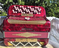 Accordéon Manfrini Italie rouge