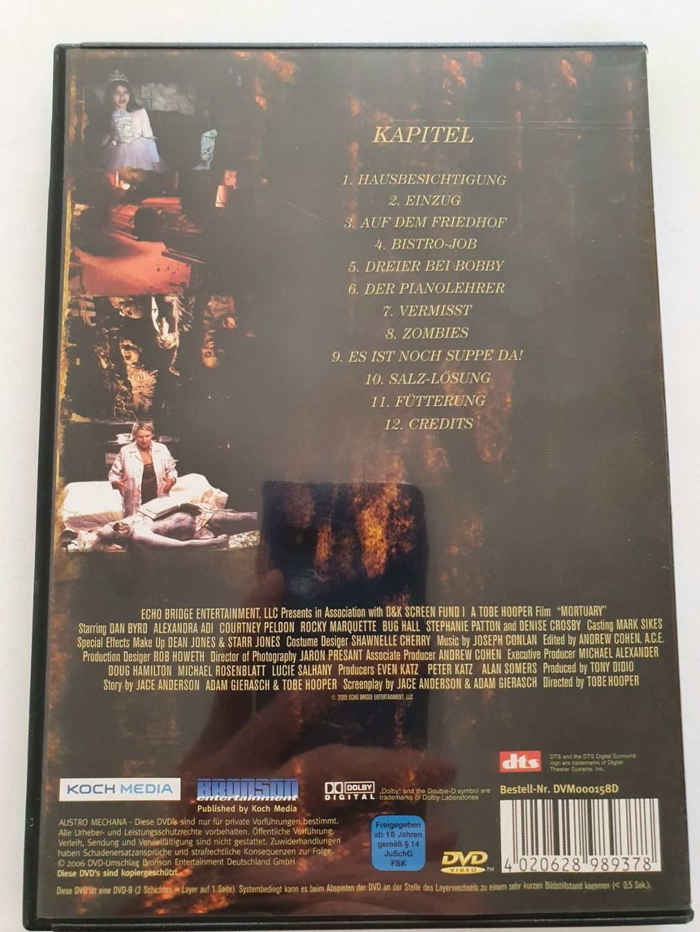 Tutti i DVDs: Mortuary – Usato da Oberdorf BL venduto da BaldenEagle 1