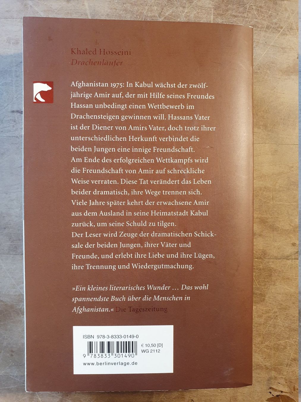 Libri: Drachenläufer Khaled Hosseini – Usato da Zürich venduto da loosebone 1
