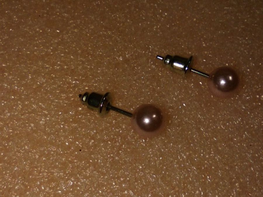 Orecchini pendenti & Orecchini a lobo: ohrringe modeschmuck,,,künstliche perlen,,,,hellroserot – Nuovo (secondo la descrizione) da Basel venduto da bijoutrie_4 1