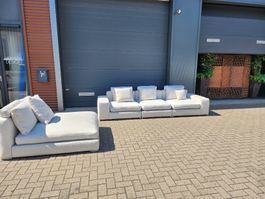 Minotti – Jagger 3-Sitzer-Sofa & Lounge-Modul
