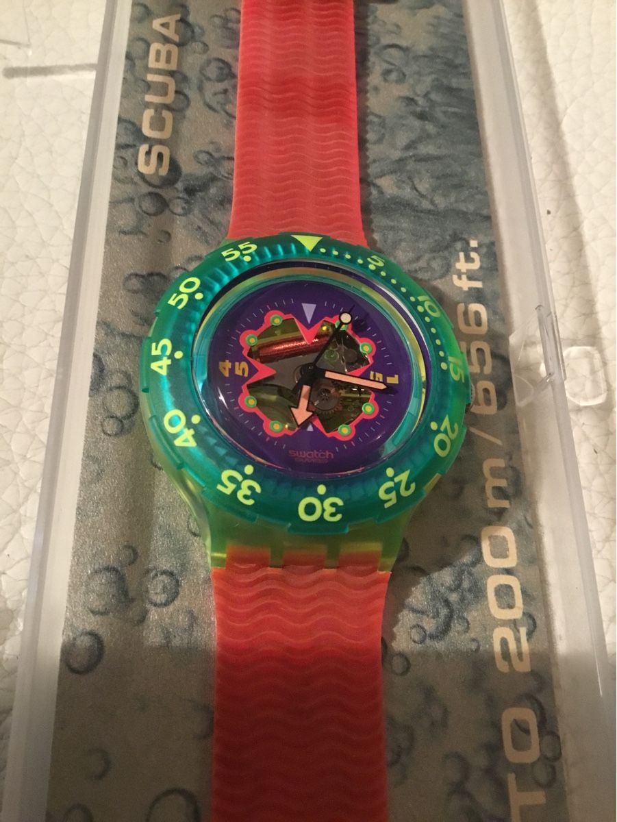 Swatch Orologi: Swatch Scuba – Nuovo e nell'imballaggio originale da Neuchatel venduto da RinoICF