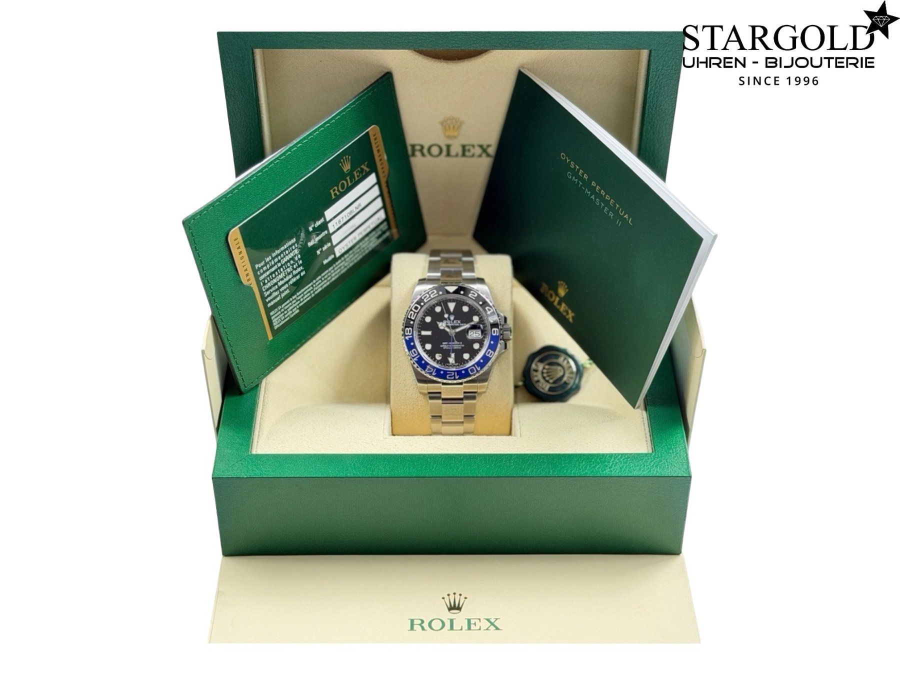 Rolex Orologi: Rolex GMT Master II Batman - 116710BLNR – Usato da Zürich venduto da Stargold-Uhren 1