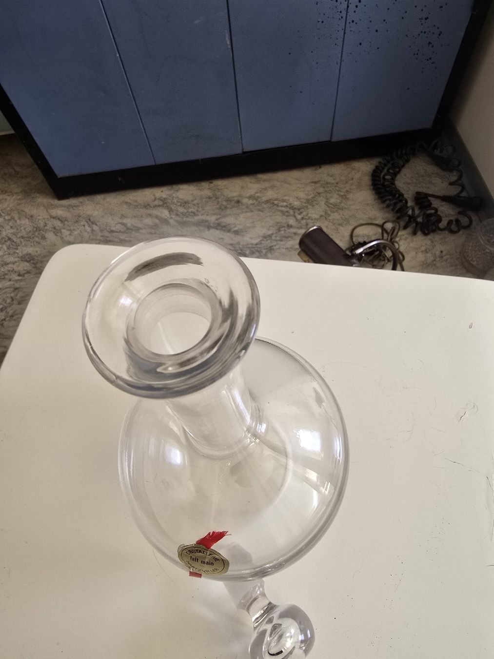 Accessoires: Schöne Cristal Glasflasche – D'occasion à Biel/Bienne par alexriveros2 3