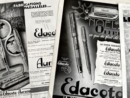 Edocato - 3 alte Werbungen / Anciennes publicités 1931/37