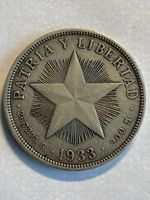 (34) Silber-Peso Kuba 1933