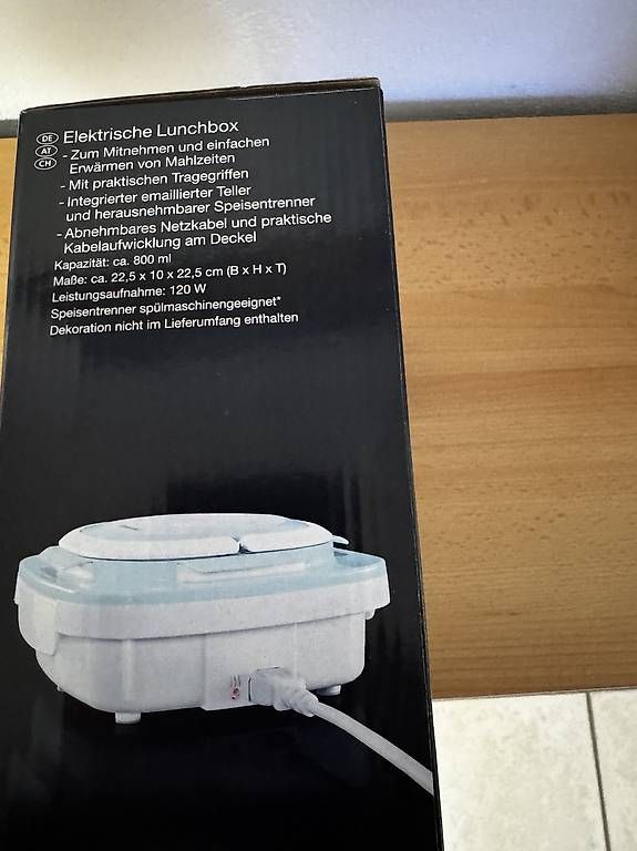 Behälter & Ähnliches: Elektrische Lunchbox neu – Gebraucht aus Wollerau von michel31 2