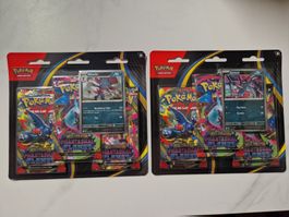 2x Pokémon Phantasmal Flames – 3-Blister EN Sealed