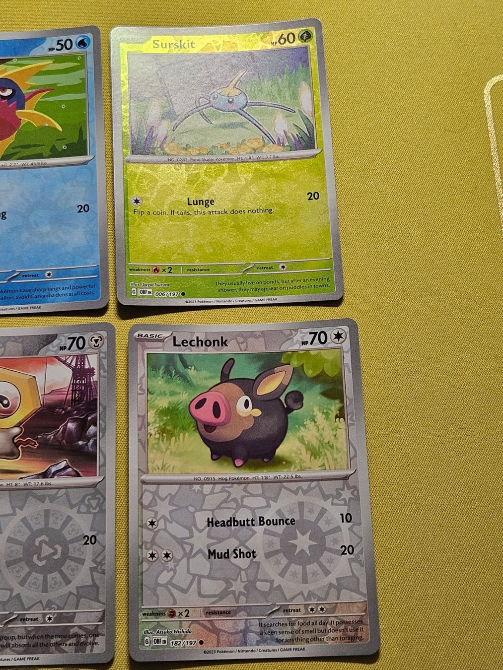 Pokémon Carte collezionabili: Obsidian Flames - 10 reverse cards EN – Usato da Bellinzona venduto da Pokemarco 3