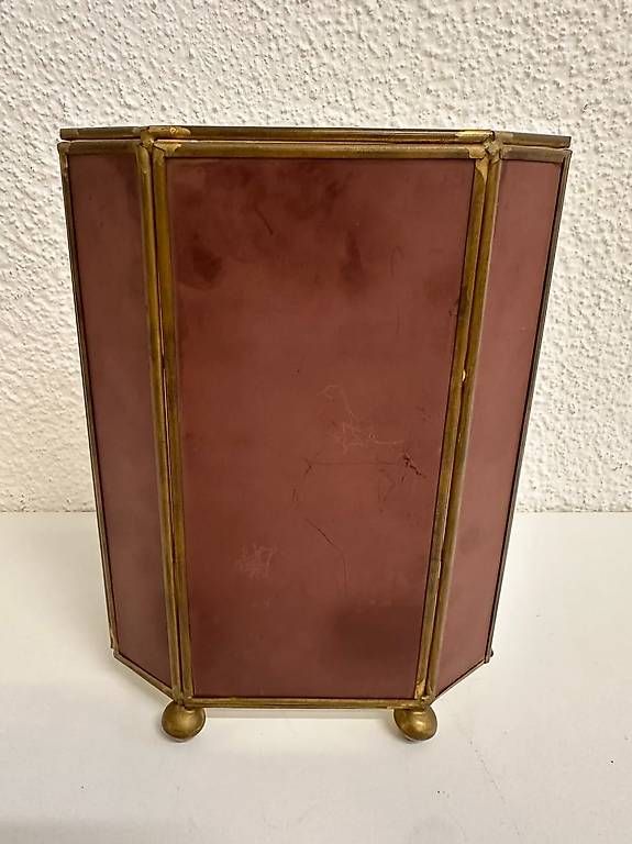 Vitrinen: Vintage Glasvitrine aus Messing und Glas – Gebraucht aus Obernau von Arche_Noah_Brocki 6