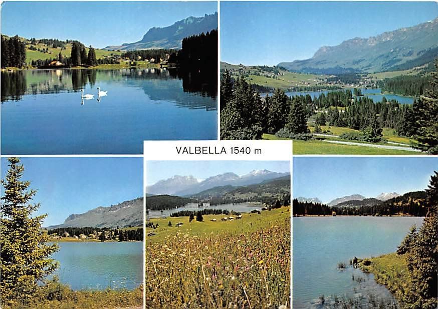 Cartoline postali: GR - Valbella – Usato da Ottikon b.Kemptth. venduto da Neptun1974