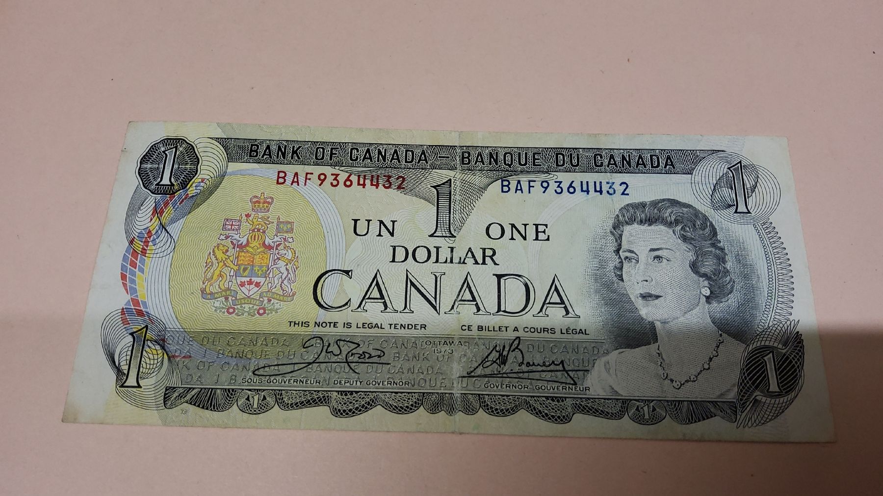 Banconote: 1 Dollar Kanada 1954 Devil's Head Banknote – Usato da Herisau venduto da Nluanalucas