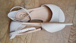 Leichte, breite Barfuss-Sandale von Shapen, nie getragen!