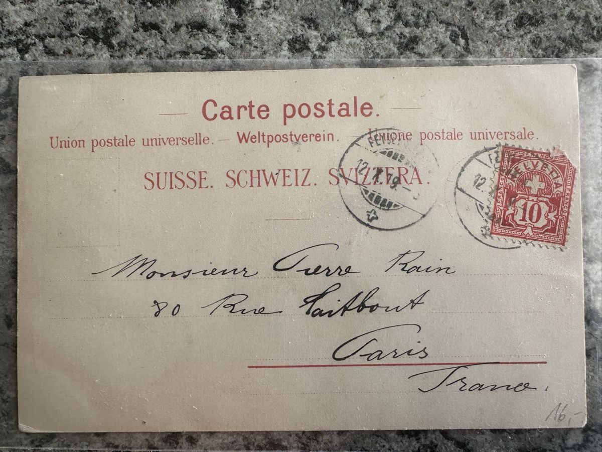 Cartoline postali: Litho Künzli Locarno Tracht – Usato da Wettingen venduto da Phibras 1