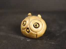 Klein Eule aus Keramik