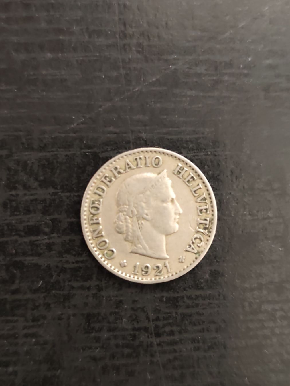Tutti le monete: 10 Rappen von 1921 – Usato da Schiers venduto da Pet70 1
