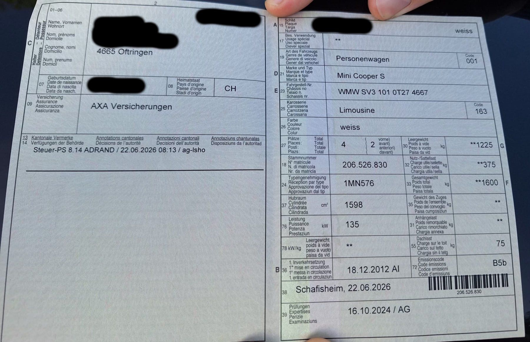 Mini Autos: Mini Cooper S – Gebraucht aus Benken SG von teak12 8