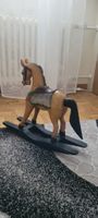 Cheval à bascule en bois décoratif 40x30 cm