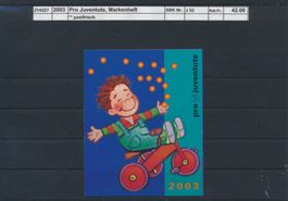 2003 Pro Juventute, Markenheftchen, ** postfrisch