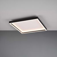 LED Deckenleuchte, Schwarz 35 cm x 35 cm