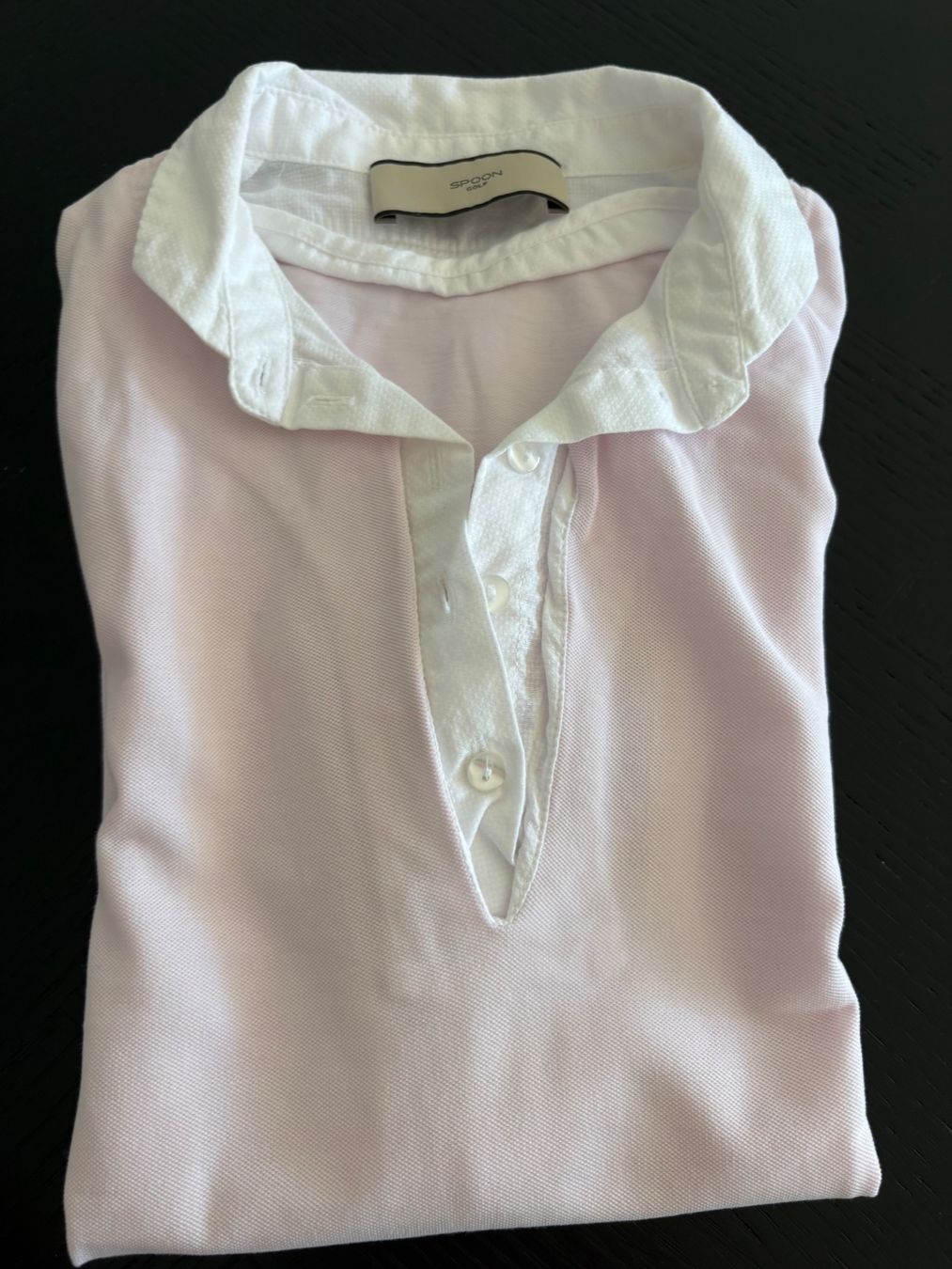 Magliette Polo: Golf Polo SPOON Rosa Weiss Grösse S – Nuovo (secondo la descrizione) da Dübendorf venduto da london16
