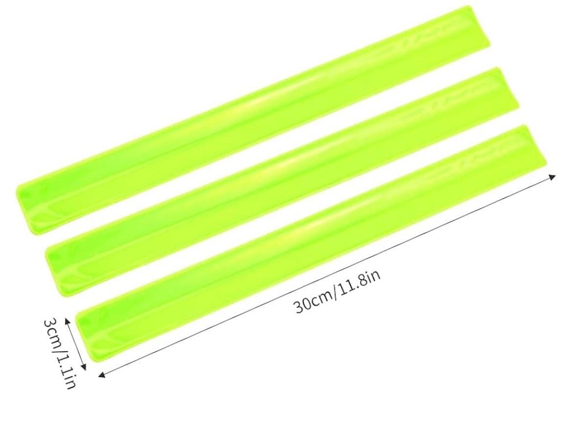 Nastri decorativi: Reflektierende Sicherheitsbänder/ Stab , 2er-Set, Neongelb – Nuovo (secondo la descrizione) da Wetzikon ZH venduto da Wetzicardo25 1