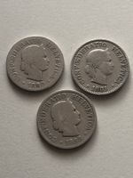 Lot mit 3 Stk. 10 Rp.  (1880/81/83 )