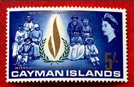 Briefmarken aus Kaimaninseln Internationales Jahr der Mensch