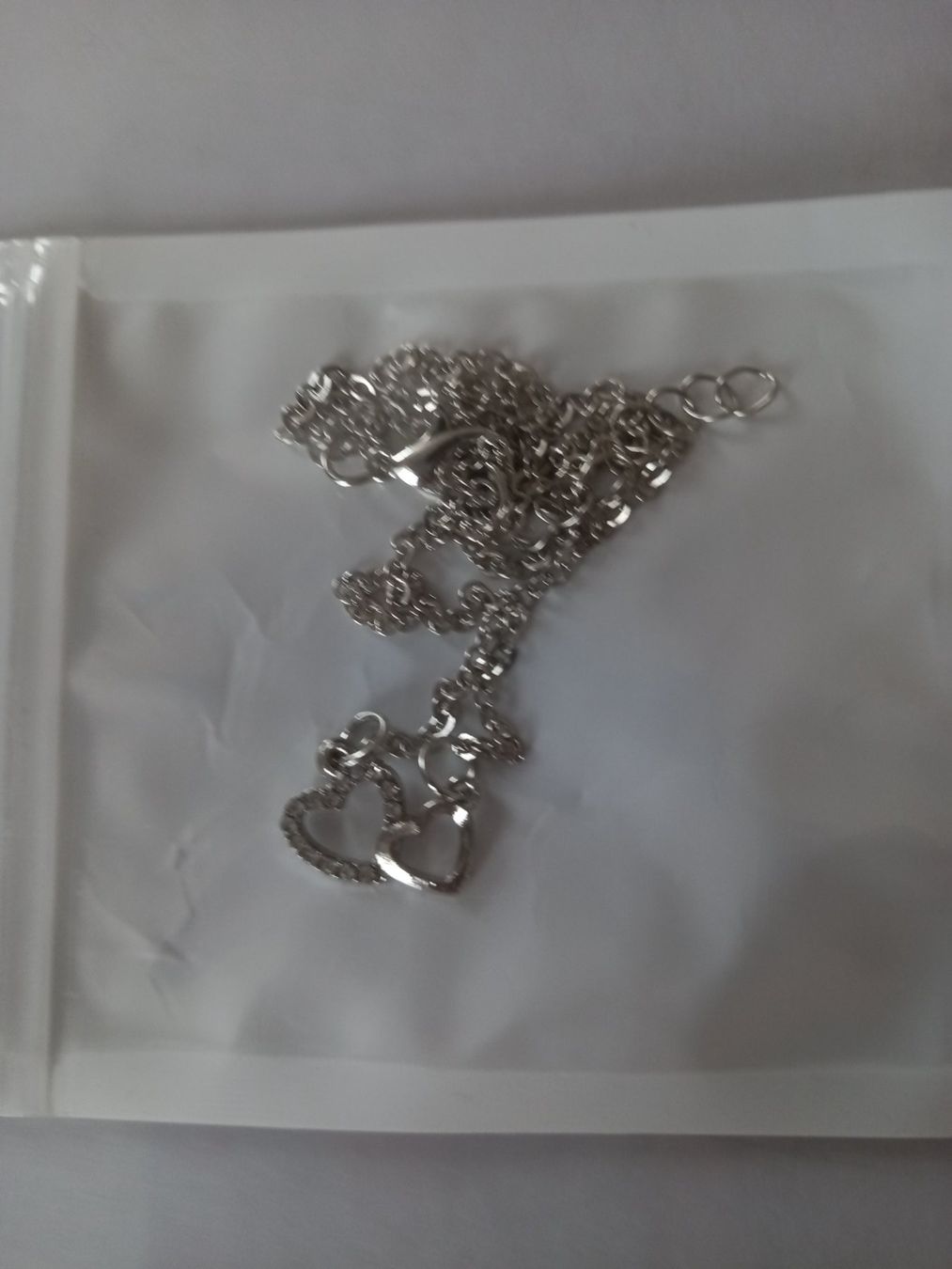 Catenine: Kette 2 Herzen – Nuovo e nell'imballaggio originale da Aarburg venduto da chregi79