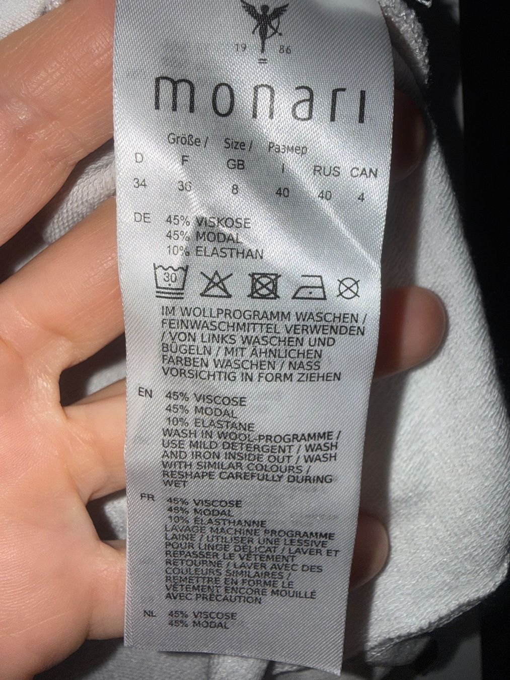 Monari T-shirt: T-shirt Monari – Usato da Buchrain venduto da nat_pl5p 4