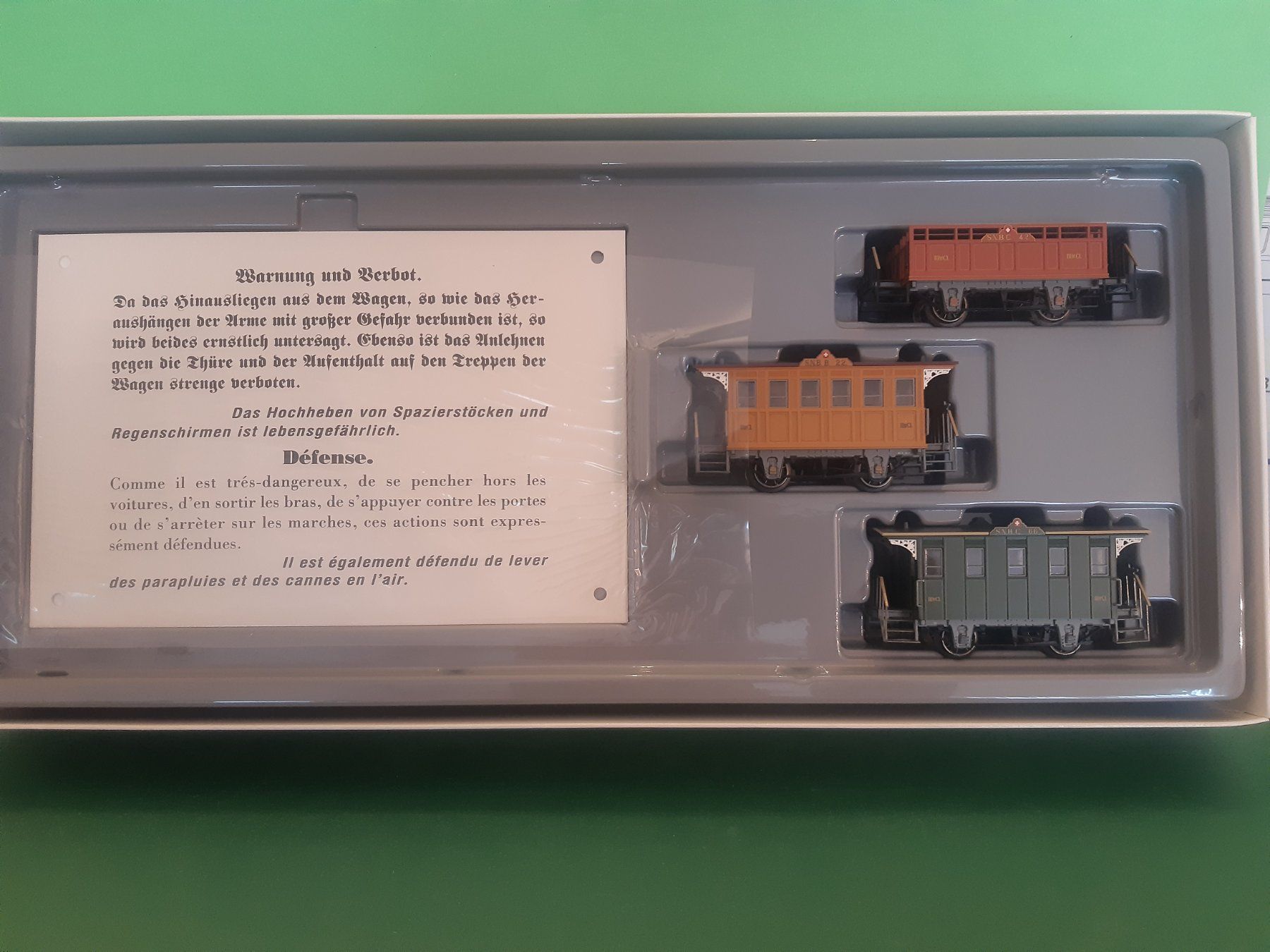 Märklin Modellini di ferrovie: Märklin "Spanisch Brötli Bahn" Komplettzug – Usato da Bassersdorf venduto da darki77 1