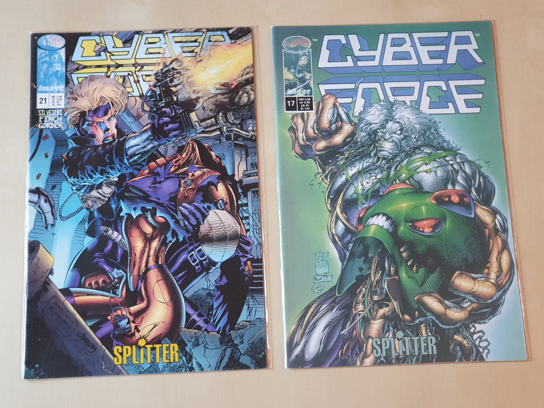 Comics: Comic Sammlung Deutsch Kiss Coven Creech Cyber Force – Gebraucht aus Stansstad von collectorsshop 2