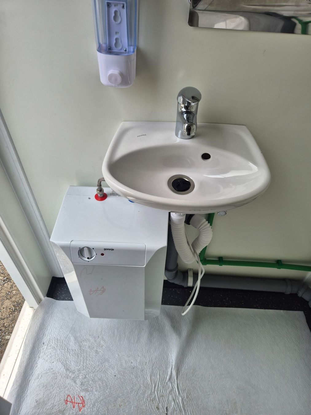 Contenitori edile: Herrentoilette, Sanitärcontainer, WC Container, Container – Nuovo (secondo la descrizione) da Galgenen venduto da contdeluxe 5