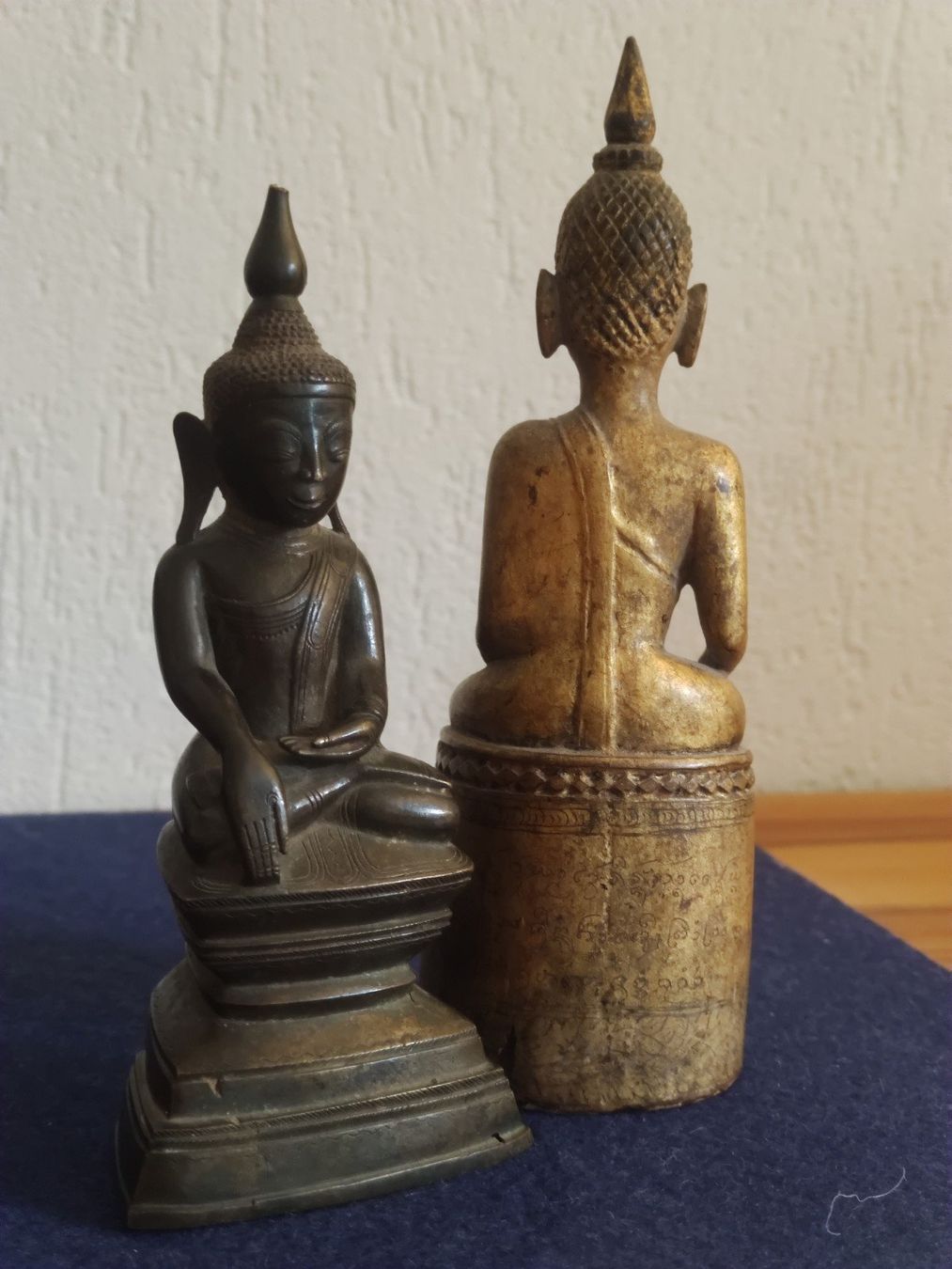 Sculture & Statue: Buddha Burma Shan, 18./19. Jht, Bronze – Usato da Thusis venduto da Feldis