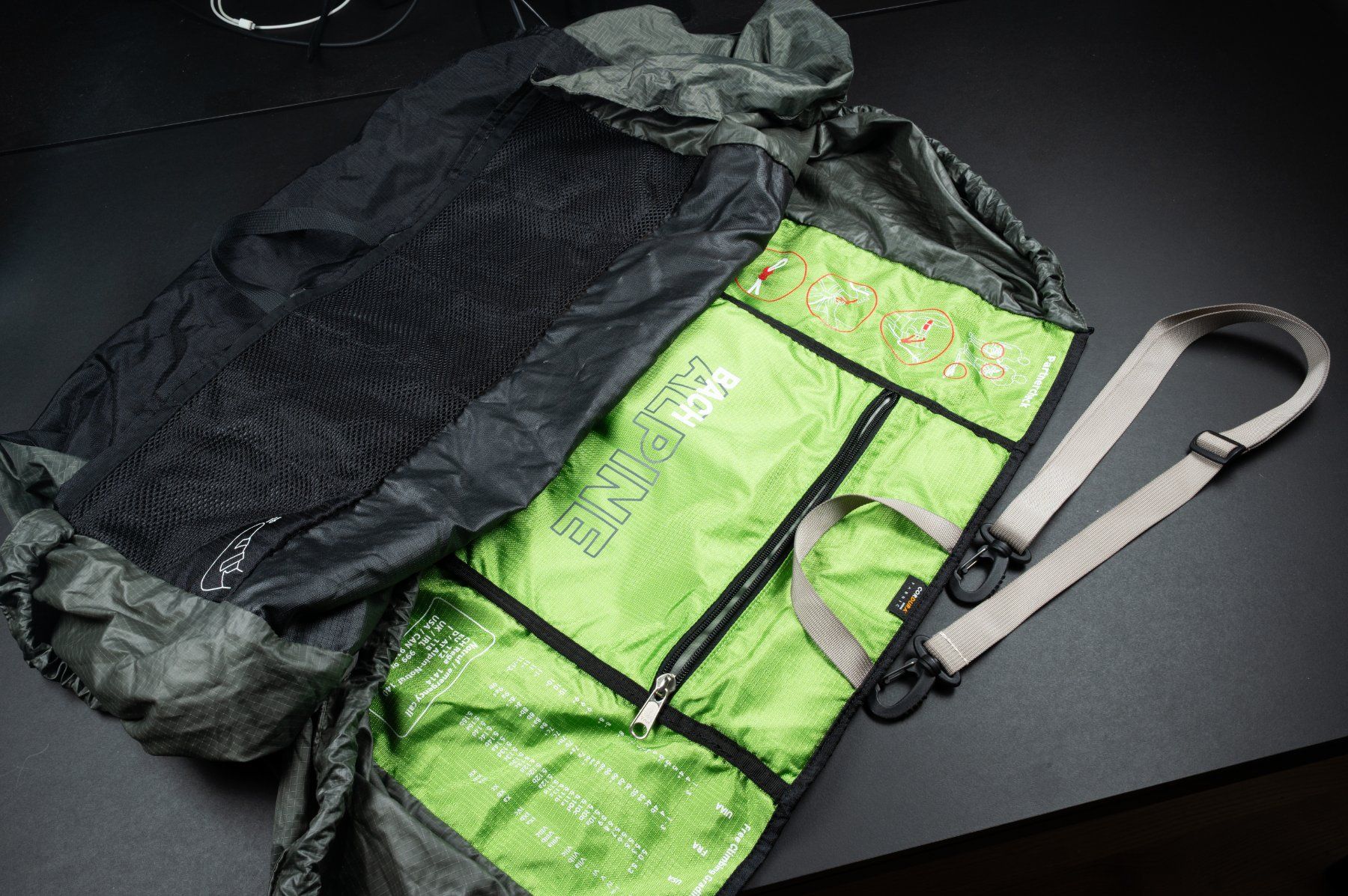 Borse: Bach Alpine: Grosse Seiltasche mit Schuhfach und Sitzpad – Usato da Luzern venduto da Mika_Lu 1