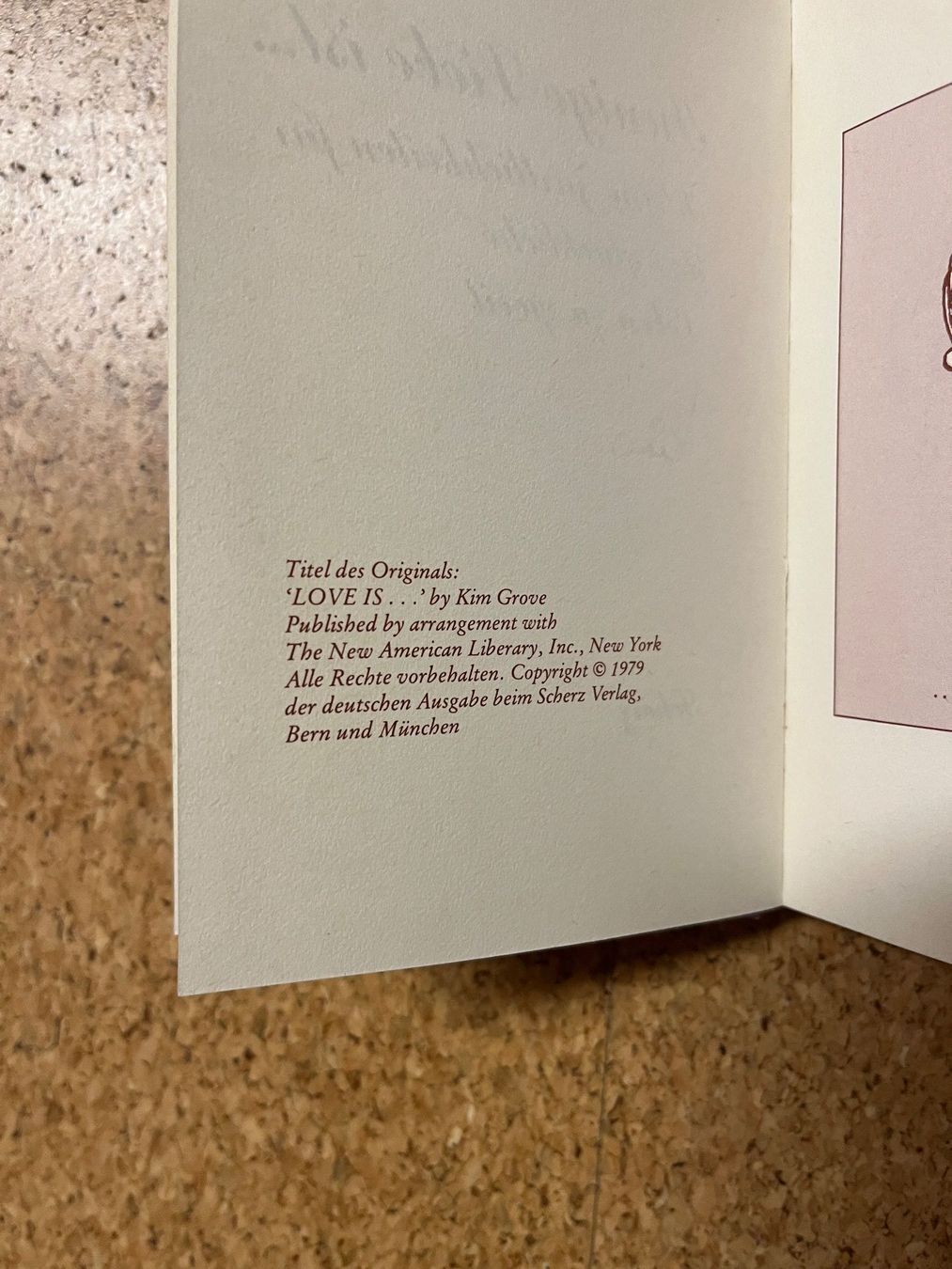 Libri: Büchlein "Innige Liebe ist..." / (1979) – Usato da Grosswangen venduto da Vita500 6